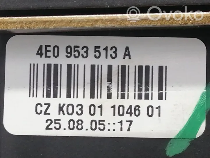 Audi A6 S6 C6 4F Indicator stalk 4E0953513A