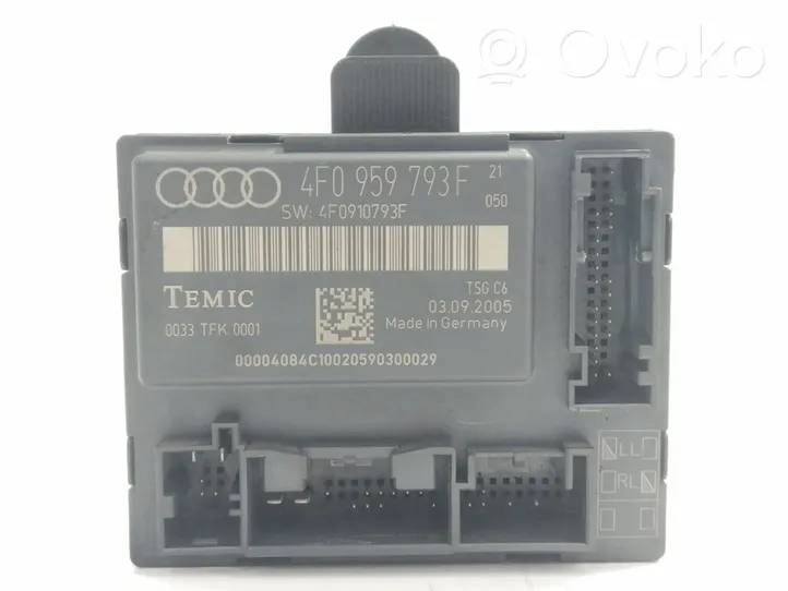 Audi A6 S6 C6 4F Altre centraline/moduli 4F0959793F