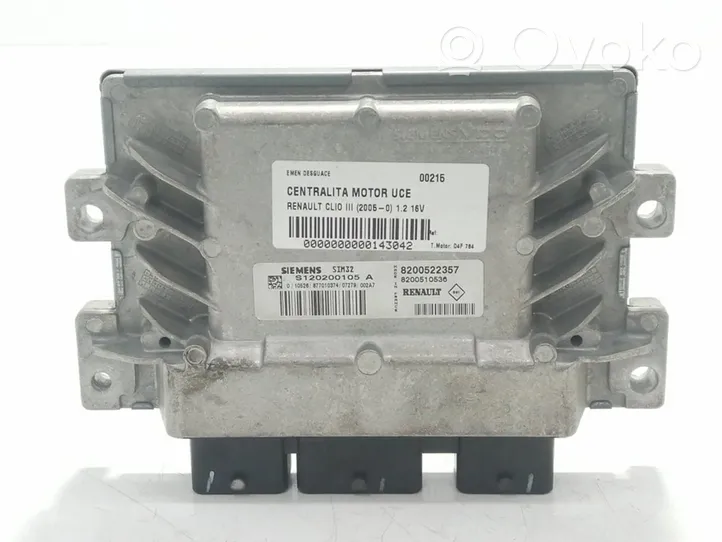 Renault Clio II Sterownik / Moduł ECU 8200522357