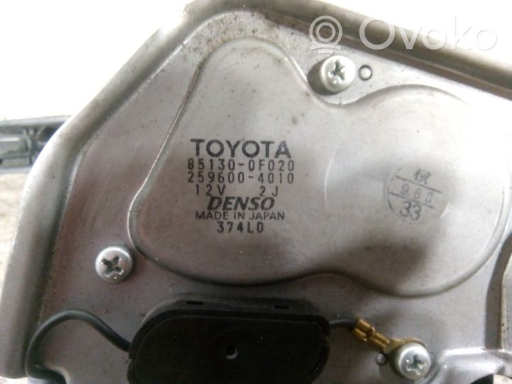 Toyota Corolla Verso AR10 Silniczek wycieraczki szyby tylnej 2596004010