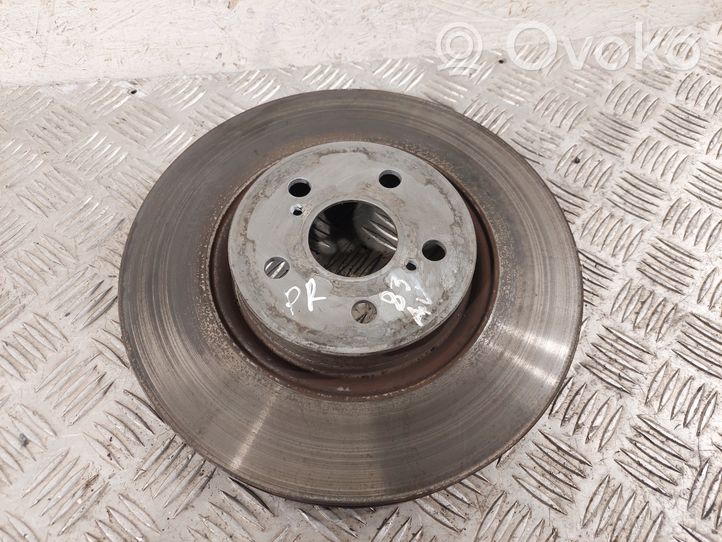 Toyota Avensis T250 Disque de frein avant 