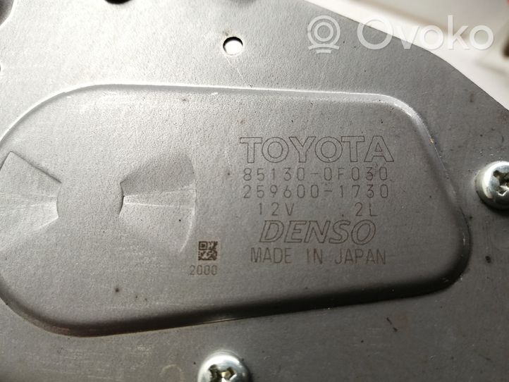 Toyota Verso Meccanismo del tergicristallo lunotto posteriore 