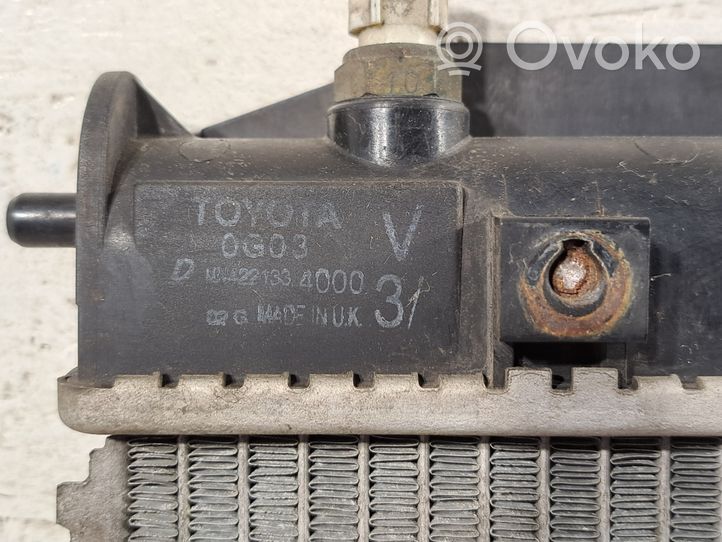 Toyota Avensis T250 Jäähdyttimen lauhdutin MN4221334000