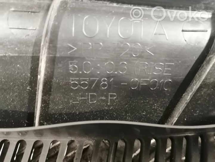 Toyota Corolla Verso AR10 Priekinio stiklo apdaila 
