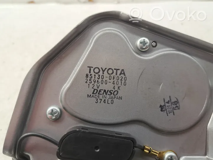 Toyota Corolla Verso AR10 Moteur d'essuie-glace arrière 2596004010