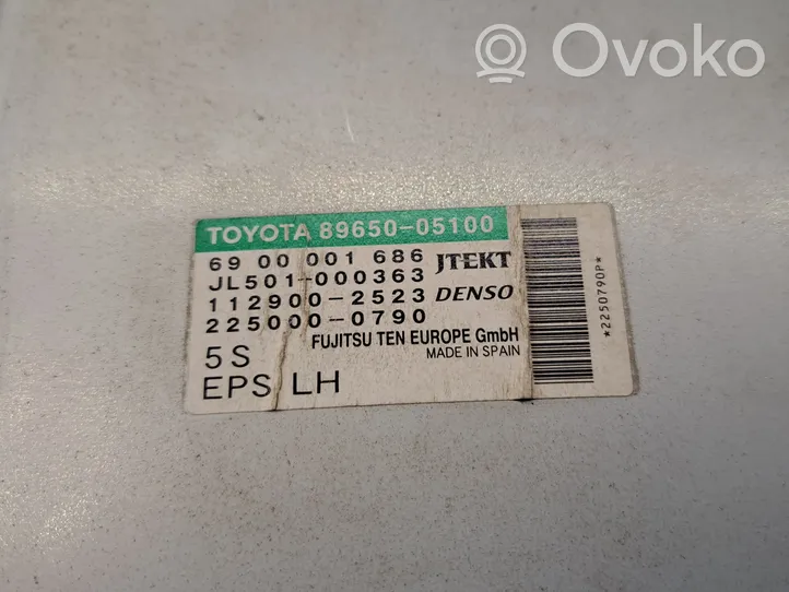 Toyota Avensis T270 Unité de commande / calculateur direction assistée 