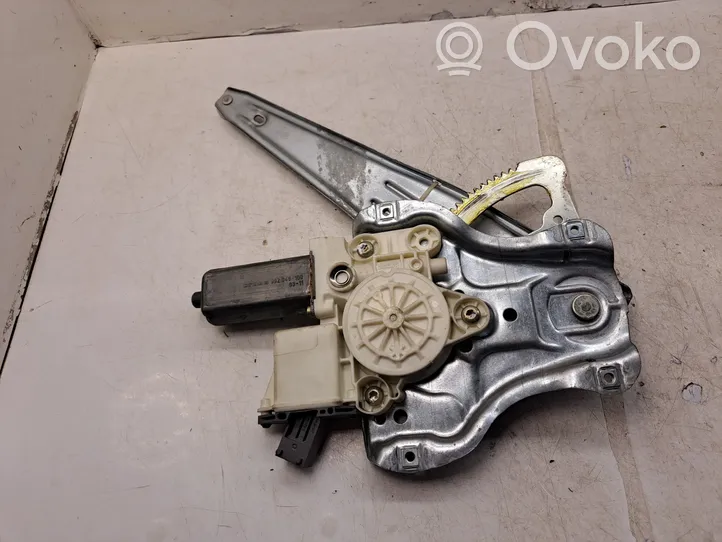 Toyota Avensis T250 Rear door window regulator with motor 