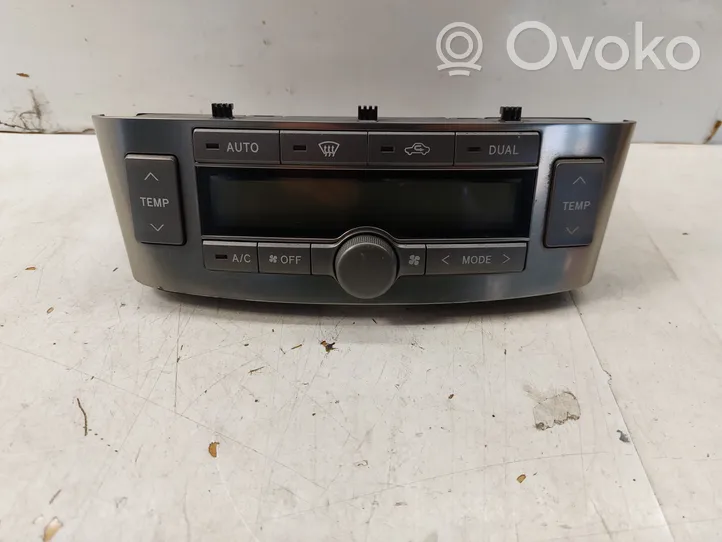 Toyota Avensis T250 Блок управления кондиционера воздуха / климата/ печки (в салоне) 