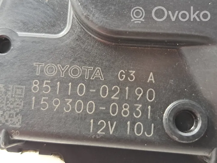 Toyota Auris 150 Tringlerie et moteur d'essuie-glace avant 