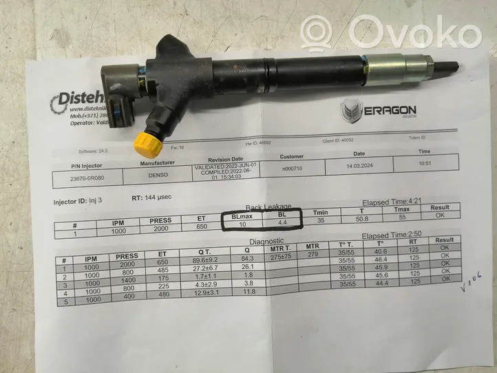 Toyota Verso Injecteur de carburant 2367029136