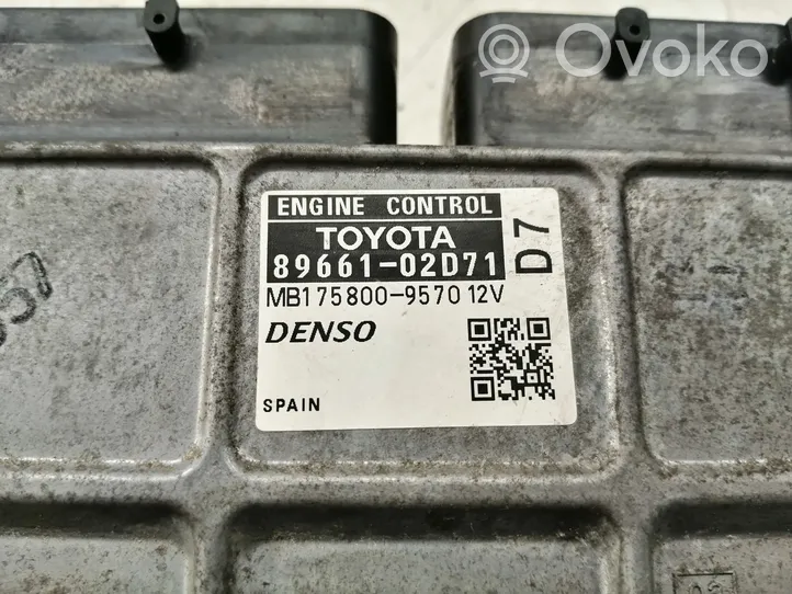 Toyota Auris 150 Calculateur moteur ECU 