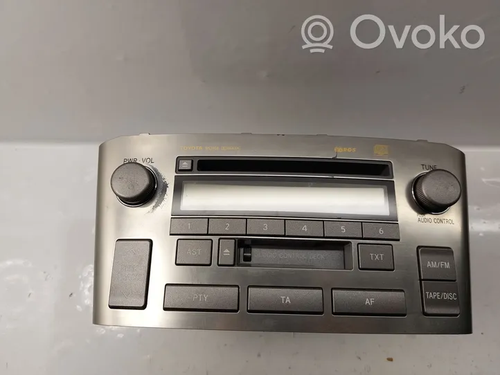 Toyota Avensis T250 Radio/CD/DVD/GPS-pääyksikkö 