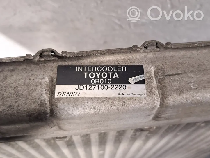 Toyota Corolla Verso AR10 Välijäähdyttimen jäähdytin JD1271002220