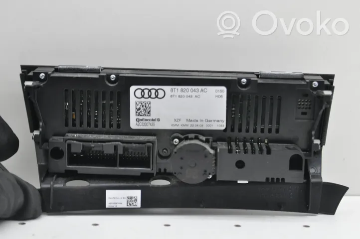 Audi Q5 SQ5 Sisätuulettimen ohjauskytkin 8T1820043AC