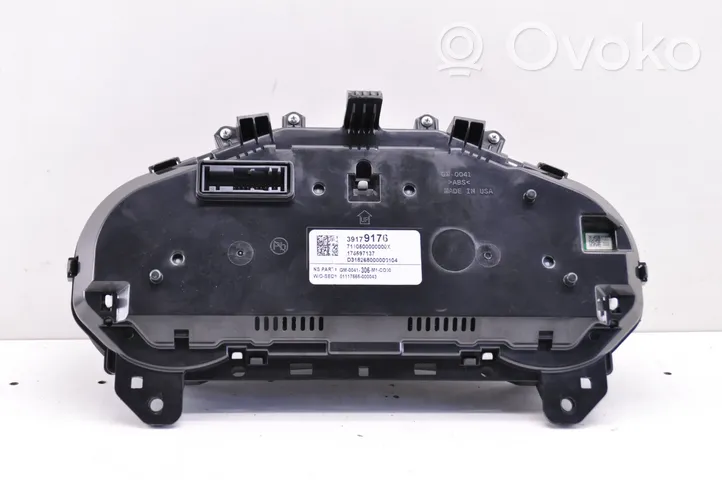 Opel Astra K Compteur de vitesse tableau de bord 39179176