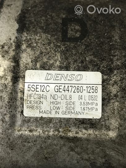 Toyota Verso Oro kondicionieriaus kompresorius (siurblys) GE4472601258