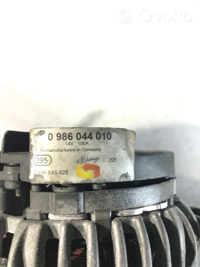 Opel Zafira A Alternator 0986044010