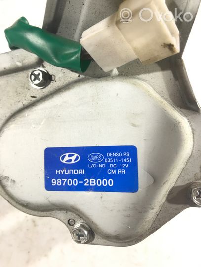 Hyundai Santa Fe Motor del limpiaparabrisas trasero 987002B000