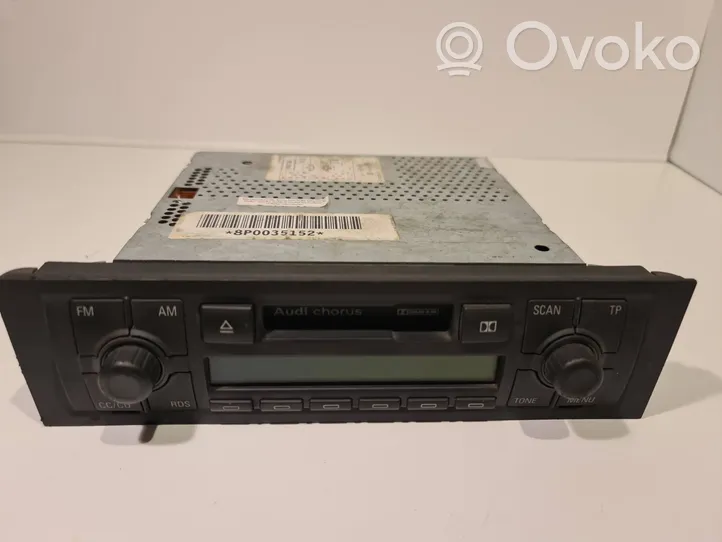 Audi A3 S3 8P Panel / Radioodtwarzacz CD/DVD/GPS 8P0035152