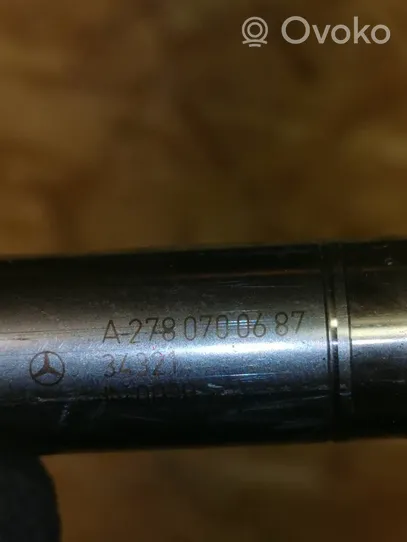 Mercedes-Benz ML AMG W166 Inyector de combustible A2780700687