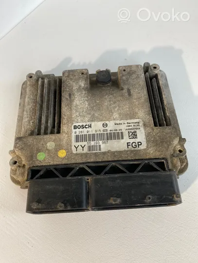 Opel Vectra C Engine control unit/module 55193967