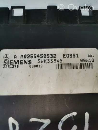 Mercedes-Benz E W210 Module de contrôle de boîte de vitesses ECU A0255450532