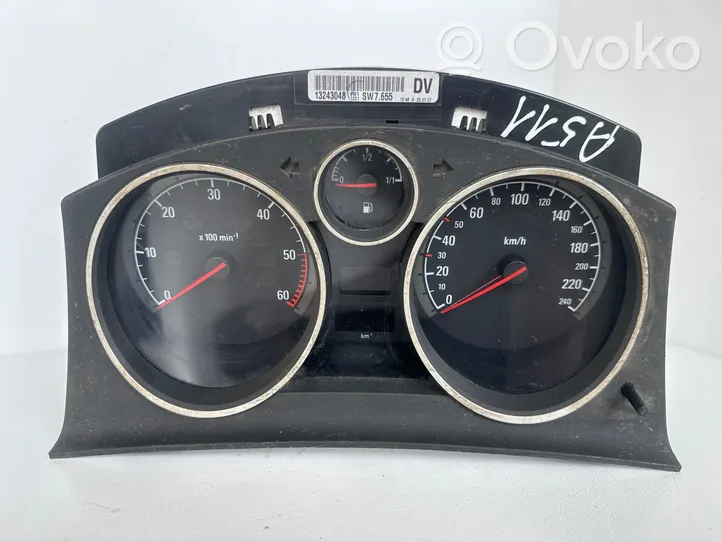 Opel Zafira B Compteur de vitesse tableau de bord 13243048