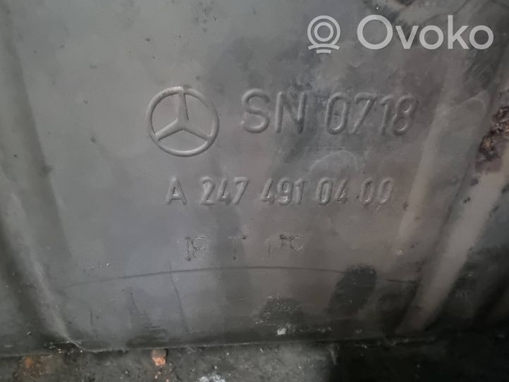 Mercedes-Benz A W177 Silencieux arrière / tuyau d'échappement silencieux A2474910400