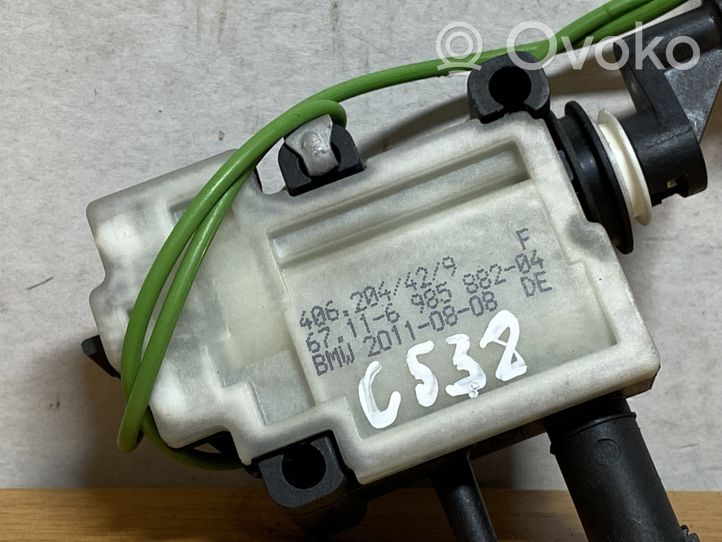 BMW X5 E70 Serratura del tappo del serbatoio del carburante 538