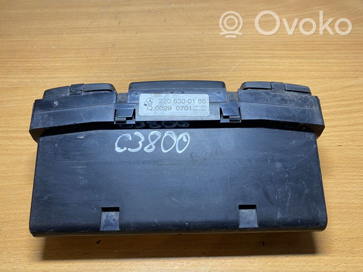 Mercedes-Benz S W220 Interior fan control switch 2208300185