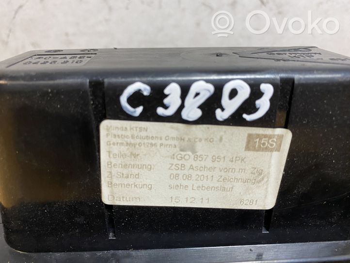 Audi A6 Allroad C6 Popielniczka deski rozdzielczej 4G0857951