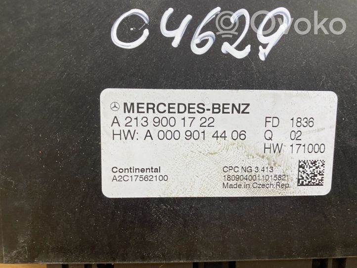 Mercedes-Benz Sprinter W907 W910 Centralina/modulo scatola del cambio A2139001722