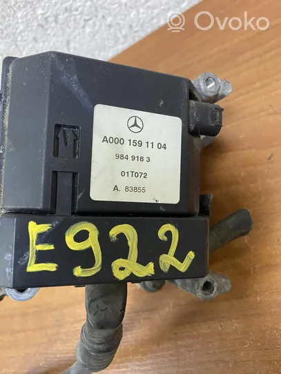 Mercedes-Benz E W210 Autres dispositifs A0001591104