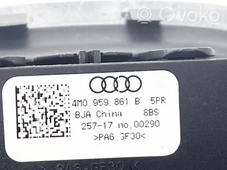 Audi Q7 4M Seat control switch 4M0959861B