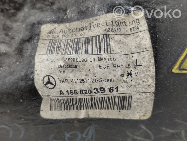 Mercedes-Benz ML W166 Phare frontale A1668203961