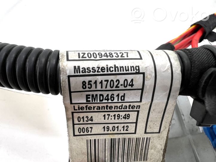 BMW 3 E92 E93 Engine installation wiring loom 8511703