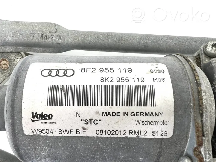 Audi A5 8T 8F Valytuvų mechanizmas (trapecija) 8F2955119