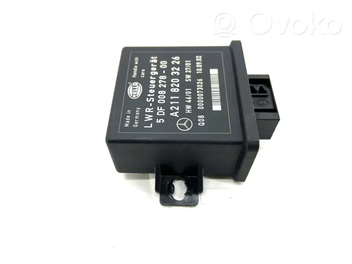 Mercedes-Benz E W211 Lichtmodul Lichtsensor A2118203226