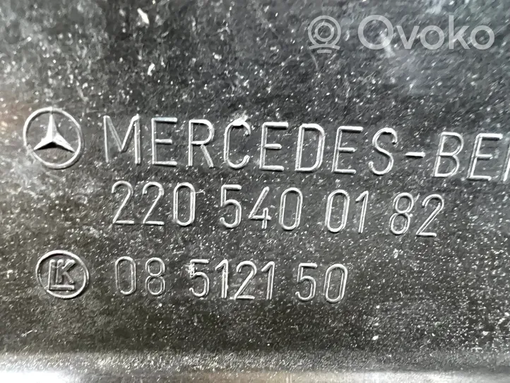 Mercedes-Benz S W220 Drošinātāju Kastes vāciņš 2205400182