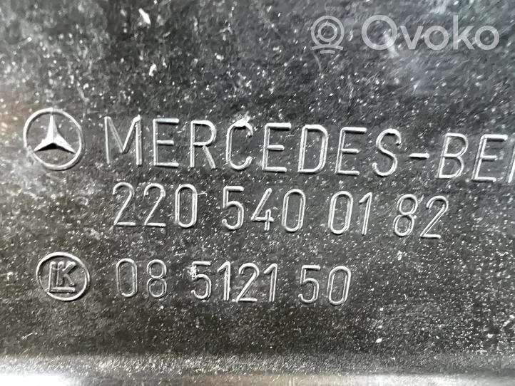 Mercedes-Benz S W220 Pokrywa skrzynki bezpieczników 2205400182