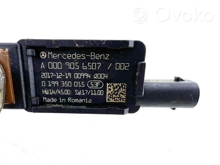 Mercedes-Benz E W213 Negative earth cable (battery) A0009056507