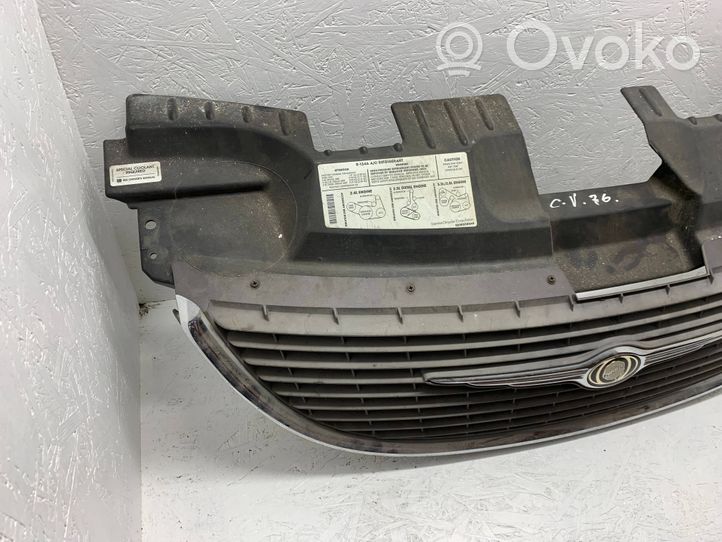 Chrysler Grand Voyager IV Grille de calandre avant 4857522AA