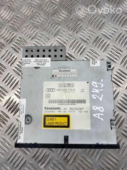 Audi A8 S8 D3 4E CD/DVD-vaihdin 4E0035110A