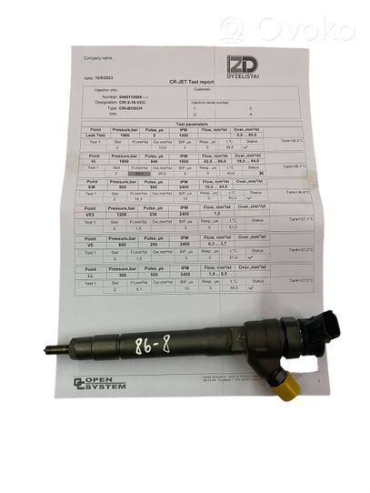 Renault Trafic III (X82) Kit d'injection de carburant 0445110569