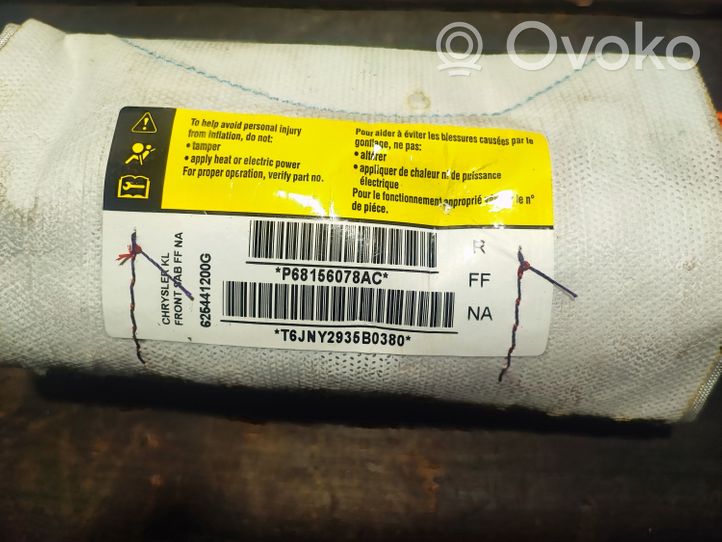 Jeep Cherokee Airbag de siège P68156078AC