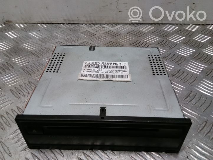 Audi A6 S6 C6 4F Navigaatioyksikkö CD/DVD-soitin 4F0035796B