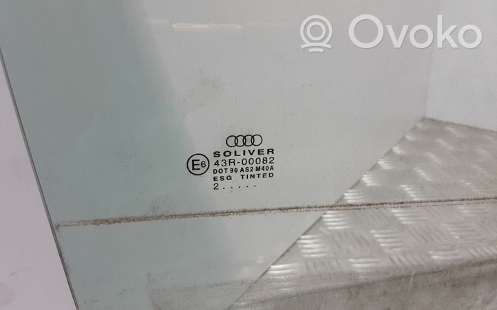 Audi A4 S4 B6 8E 8H Pagrindinis priekinių durų stiklas (dvidurio) 