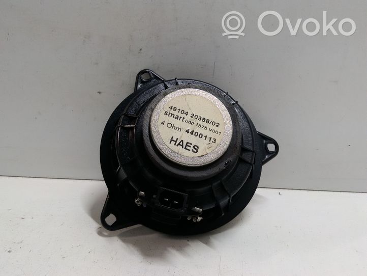 Smart ForTwo I Haut-parleur de porte avant 4910420388