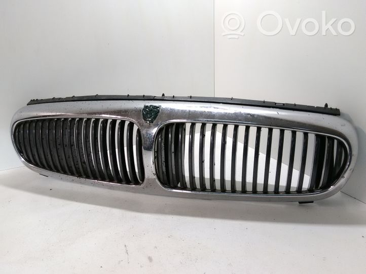 Jaguar X-Type Etupuskurin ylempi jäähdytinsäleikkö 1X435510AH