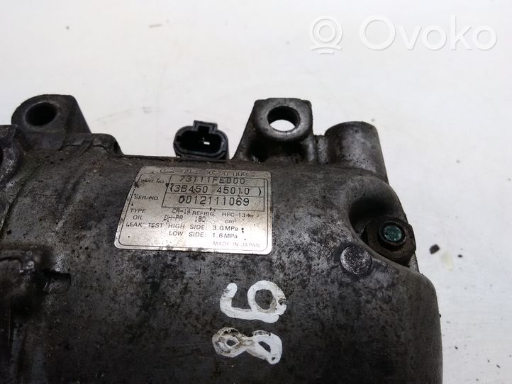 Subaru Impreza II Compressore aria condizionata (A/C) (pompa) 73111FE000